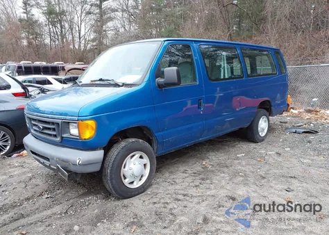 2007 Ford E-250 Commercial/Recreational из США, поврежденный, VIN 1FTNS24W27DB24638